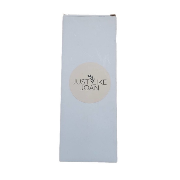 Just Like Joan Glass Spray Bottle 16 oz Clear with Gray Silicone Sleeve NIB - Picture 2 of 2